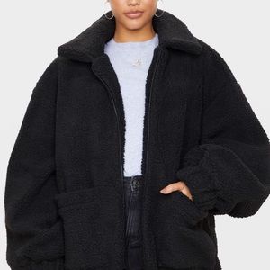OVERSIZED TEDDY COAT